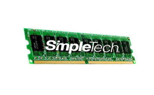 S512R3RL1QK SimpleTech 512MB PC2-3200 DDR2-400MHz ECC Registered CL3 240-Pin DIMM Single Rank Memory Module
