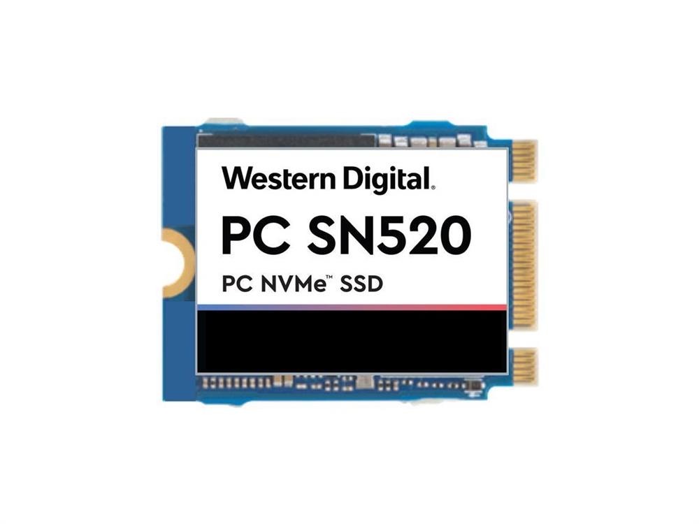 SDAPTUW-128G-1012 Western Digital PC SN520 Series 128GB TLC PCI Express 3.0 x2 NVMe M.2 2230 Internal Solid State Drive (SSD)