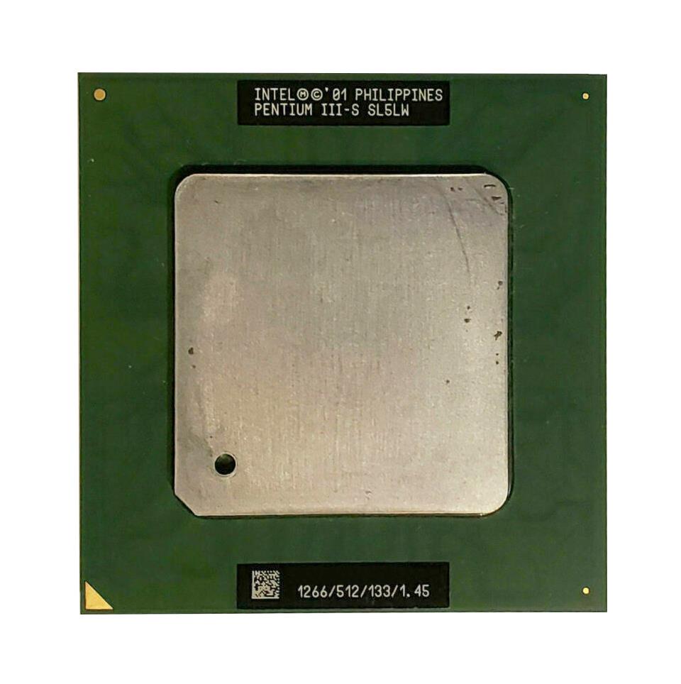SL5LW-1 Intel Pentium III 1.26GHz 133MHz FSB 512KB L2 Cache Socket PPGA370 Processor