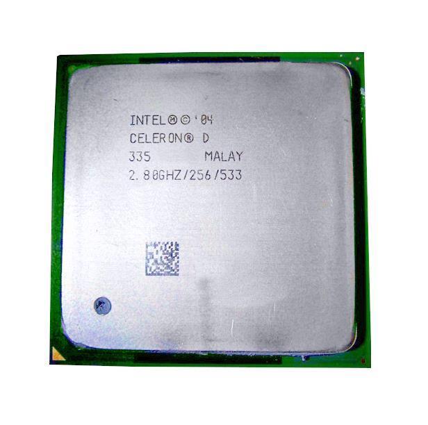 SL7DM Intel Celeron D 335 2.80GHz 533MHz FSB 256KB L2 Cache Socket PPGA478 Desktop Processor