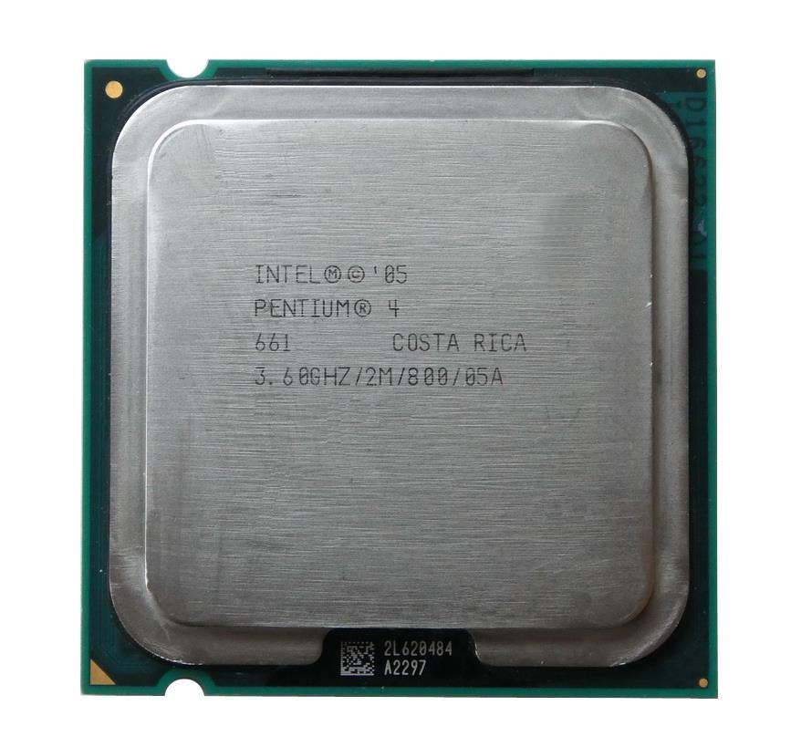 SL94V Intel Pentium 4 661 3.60GHz 800MHz FSB 2MB L2 Cache Socket 775 Processor