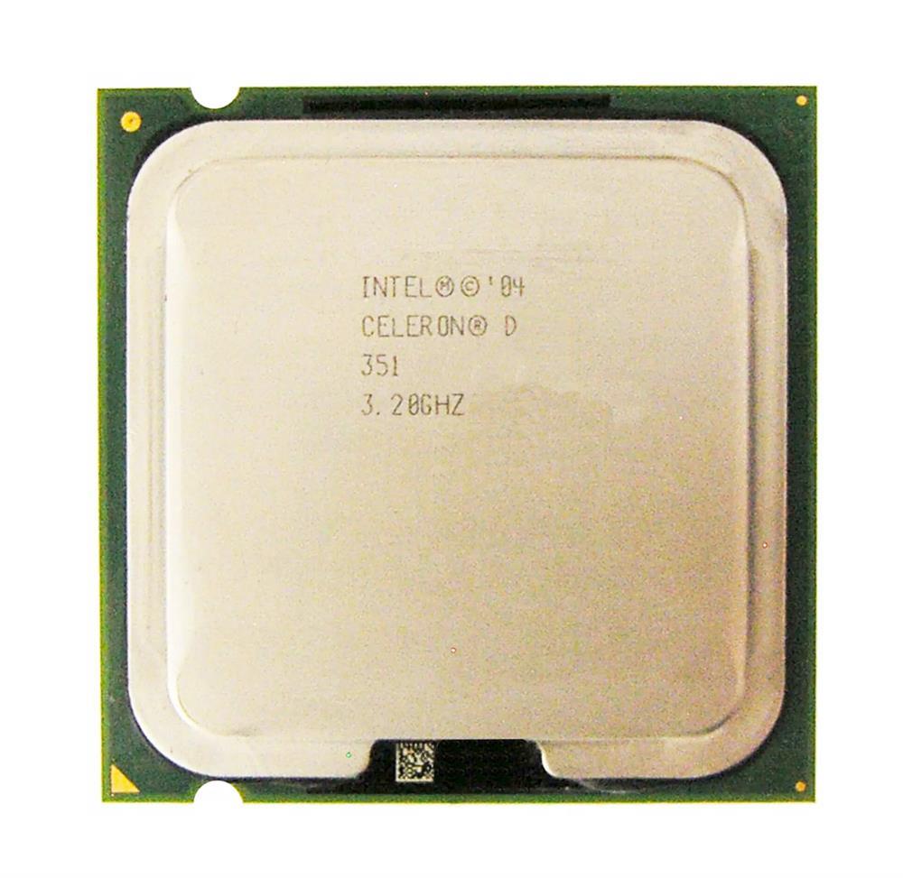 SL9BS Intel Celeron D 351 3.20GHz 533MHz FSB 256KB L2 Cache Socket LGA775 Desktop Processor