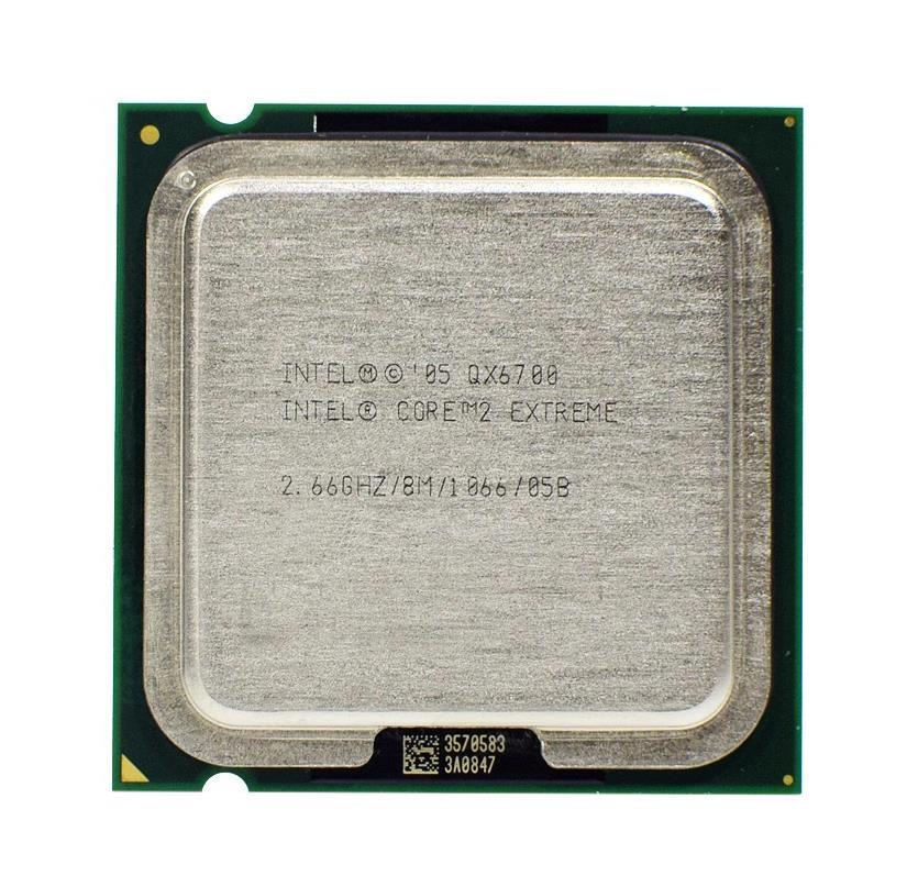 SL9UL Intel Core 2 Extreme QX6700 Quad Core 2.66GHz 1066MHz FSB 8MB L2 Cache Socket LGA775 Desktop Processor