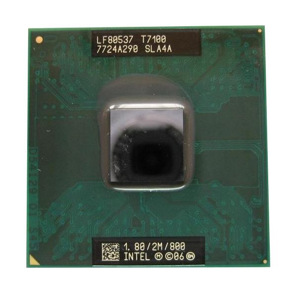 SLA4A Intel Core 2 Duo T7100 1.80GHz 800MHz FSB 2MB L2 Cache Socket PGA478 Mobile Processor