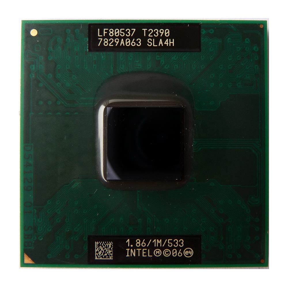 SLA4H Intel Pentium T2390 Dual-Core 1.86GHz 533MHz FSB 1MB L2 Cache Socket PPGA478 Mobile Processor