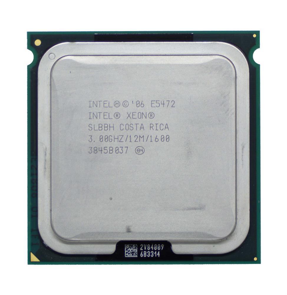 SLANR Intel Xeon E5472 Quad-Core 3.00GHz 1600MHz FSB 12MB L2 Cache Socket LGA771 Processor