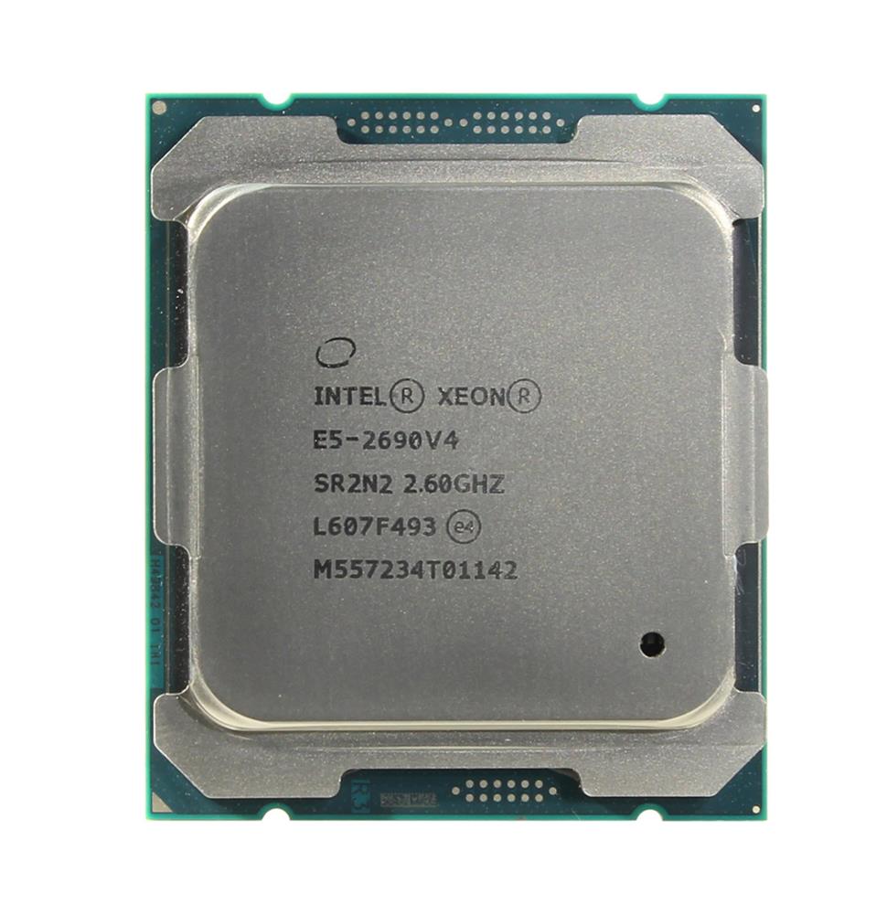 SR2N2 Intel Xeon E5-2690 v4 14-Core 2.60GHz 9.60GT/s QPI 35MB L3 Cache Socket FCLGA2011-3 Processor
