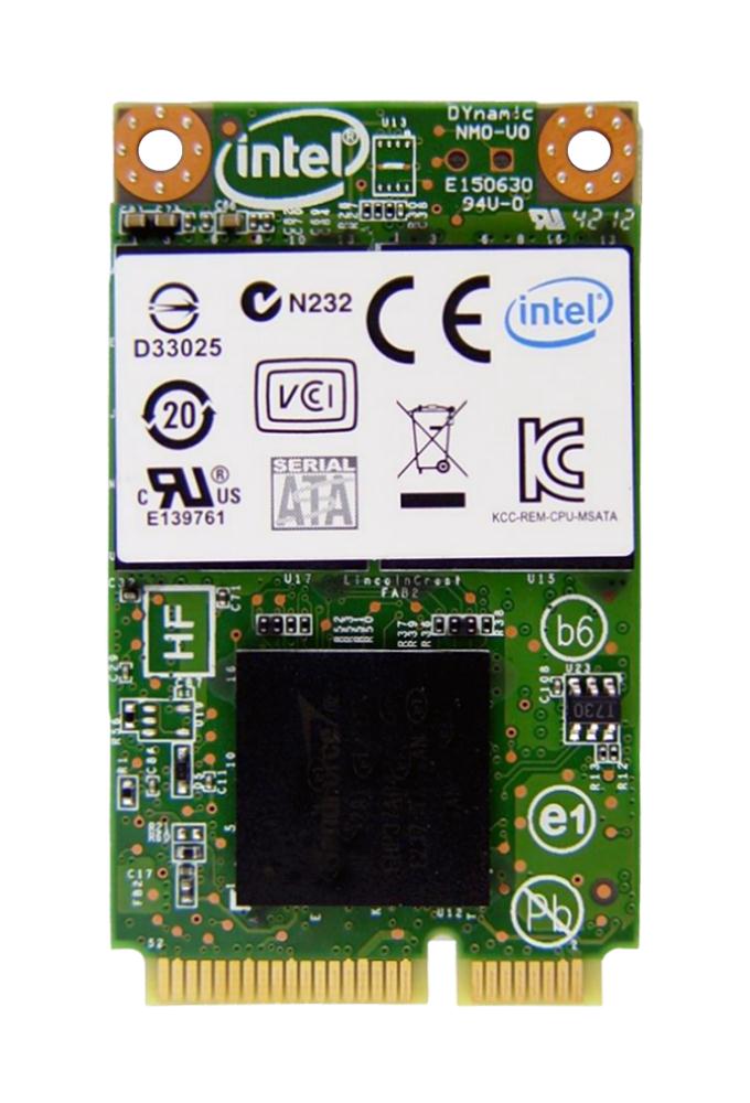 SSDMCEAC240B301-A1 Intel 525 Series 240GB MLC SATA 6Gbps (AES-128) mSATA Internal Solid State Drive (SSD)