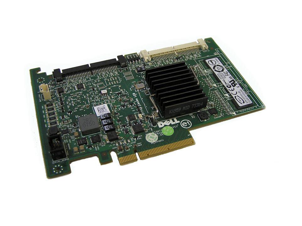 T774H Dell PERC 6/i 256MB Cache Dual Channel SAS 3Gbps PCI Express 1.0 x8 Integrated RAID 0/1/5/6/10/50/60 Controller Card
