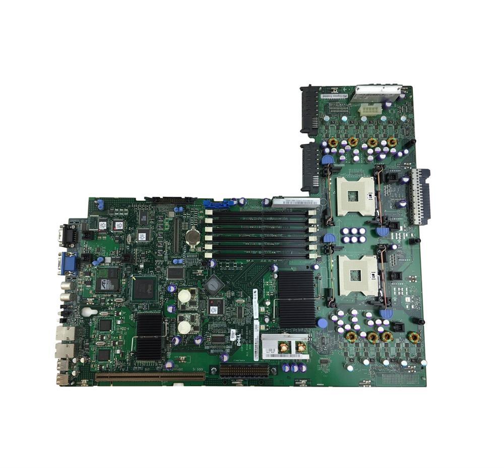 T7916 Dell System Board (Motherboard) Socket 604 for PowerEdge 2800/ 2850 Server (Refurbished)