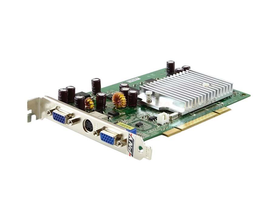 VCGFX522PPB PNY GeForce FX 5200 256MB 128-Bit DDR PCI 2x D-Sub/ S-Video Out Video Graphics Card