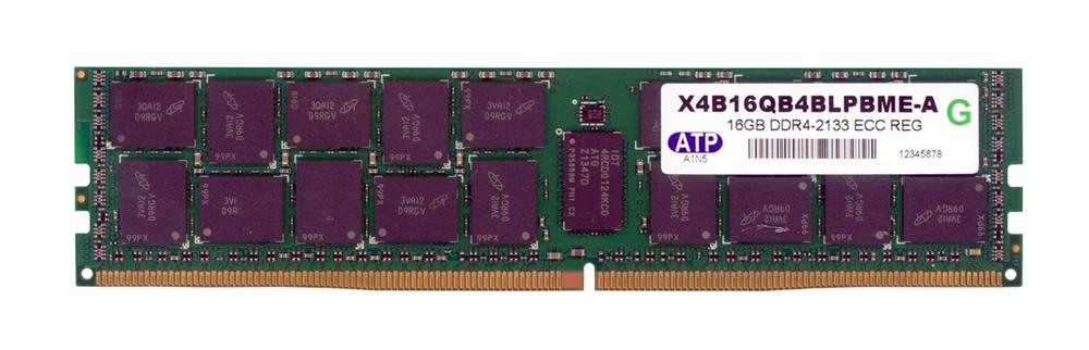 X4B16QB4BLPBME-A ATP 16GB PC4-17000 DDR4-2133MHz Registered ECC CL15 288-Pin DIMM 1.2V Dual Rank Memory Module