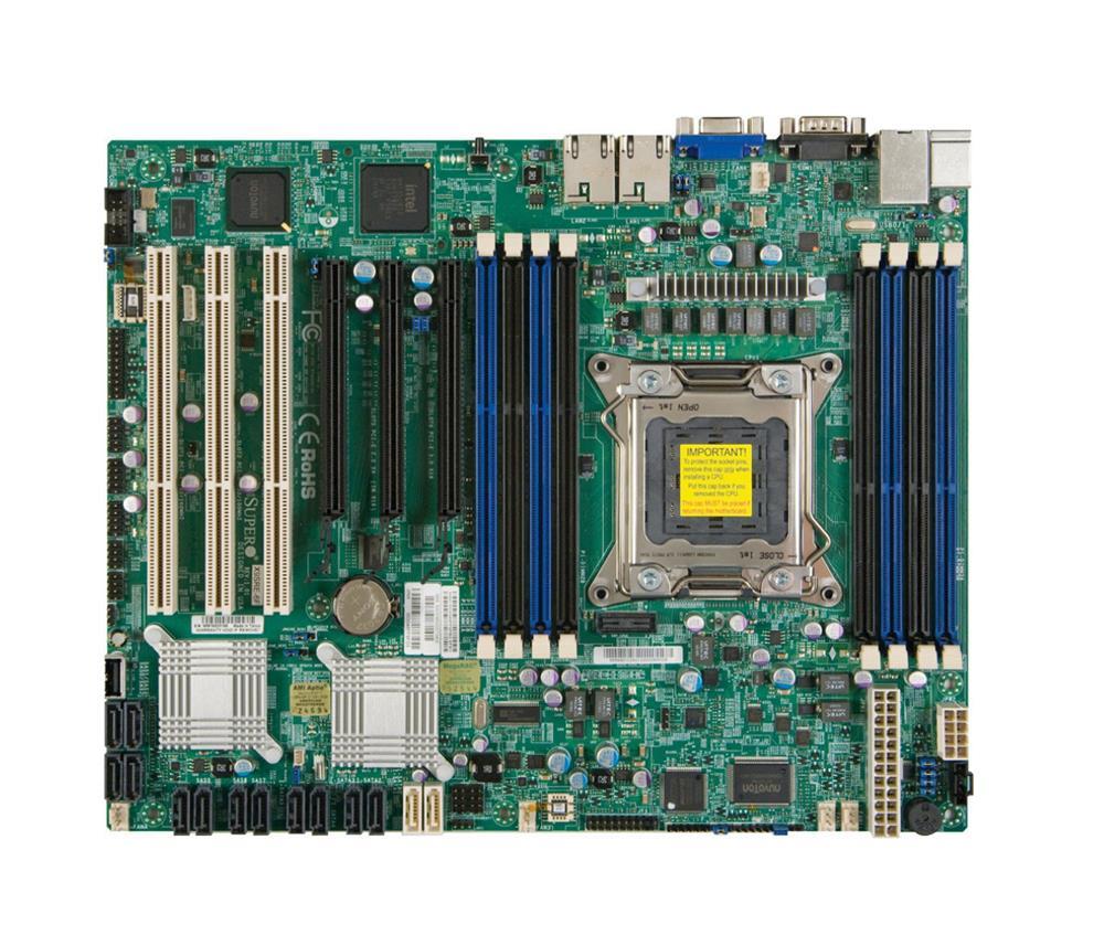 X9SRE-F-B SuperMicro X9SRE-F Socket LGA 2011 Intel C602 Chipset Intel Xeon E5-2600/1600 & E5-2600/1600 v2 Processors Support DDR3 8x DIMM 2x SATA3 6.0Gb/s ATX Server Motherboard (Refurbished)
