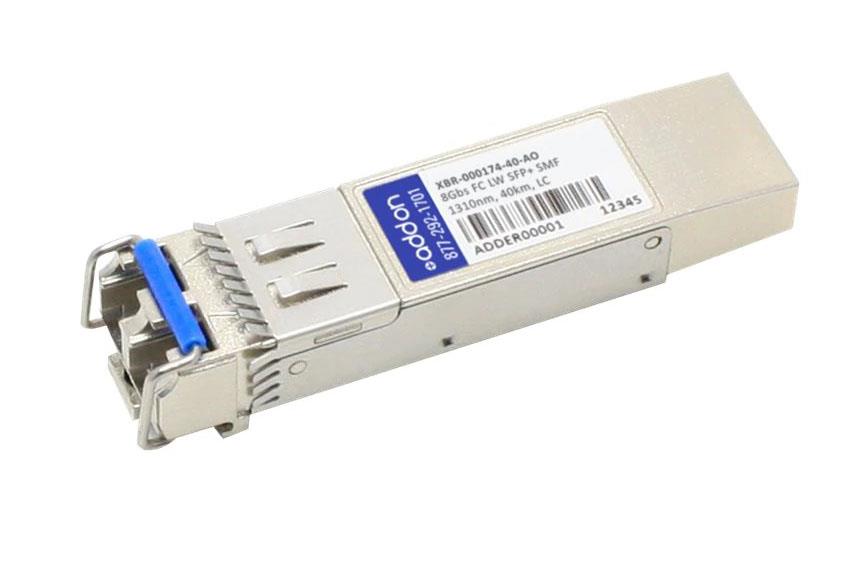 XBR-000174-40-AO AddOn 8Gbps 8GBase-LR Single-mode Fiber 40km 1310nm Duplex LC Connector SFP+ Transceiver Module for Brocade Compatible