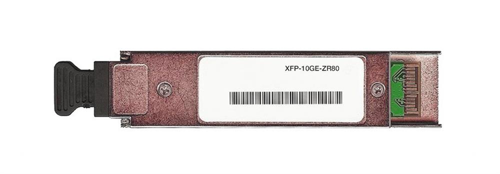 XFP-10GE-ZR80 Alcatel 100Gbps 100GBase-ZR Single-mode Fiber 80km 1550nm Duplex LC Connector XFP Transceiver Module (Refurbished)