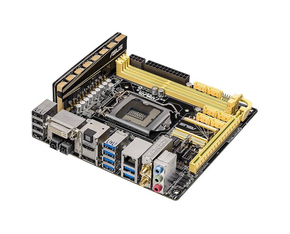 Z87I-DELUXE-DDO ASUS Z87I-DELUXE Socket LGA 1150 Intel Z87 Chipset 4th Generation Core i7 / i5 / i3 / Pentium / Celeron Processors Support DDR3 2x DIMM 6x SATA 6.0Gb/s Mini-ITX Motherboard (Refurbished)