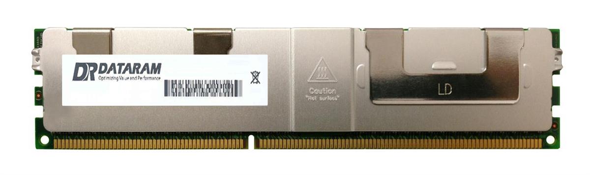 GRC160082X/128GB Dataram 128GB Kit (2 X 64GB) PC3-12800 DDR3-1600MHz ECC Registered CL11 240-Pin Load Reduced DIMM 1.35V Low Voltage Octal Rank Memory