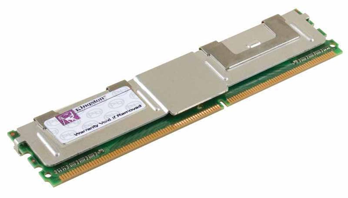 467654-001-KTH Kingston 4GB PC2-5300 DDR2-667MHz ECC Fully Buffered CL5 240-Pin DIMM Low Voltage Dual Rank Memory Module
