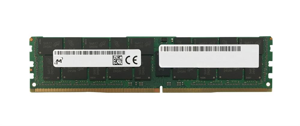 MTA72ASS8G72LZ-2G6D2 Micron 64GB PC4-21300 DDR4-2666MHz Registered ECC CL19 288-Pin Load Reduced DIMM 1.2V Quad Rank Memory Module