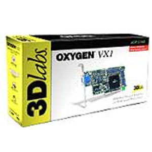 3DL-GVX1 3Dlabs Oxygen GVX1 Pro 32MB AGP Video Graphics Card Retail
