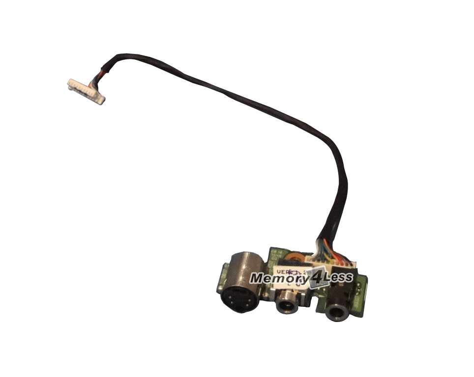 452321-001 HP S-Video Audio Board with Cable for HP Pavilion HDX9000 Series Notebooks