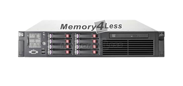 491325R-001 HP ProLiant DL380 G6 Server Base Model Xeon E5520 Quad-Core 2.26GHz Processor 6GB PC3-10600 ECC Registered Memory No Hard DriveSmart Array P410i/256MB Controller 2 x NC382i Dual Port Multifunction Gigabit Server Adapter (Refurbished)