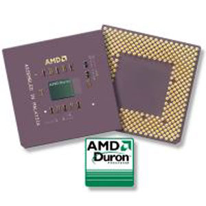 DHD1100AMT1B AMD Duron 1.10GHz 200MHz FSB 64KB L2 Cache Socket A Processor