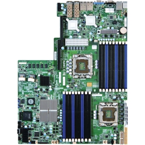 MBD-X8DTU-6TF+-B SuperMicro X8DTU-6TF+ Dual Socket LGA 1366 Intel 5520 Chipset Intel Xeon 5600/5500 Series Processors Support DDR3 18x DIMM 6x SATA2 3.0Gb/s Proprietary Server Motherboard (Refurbished)