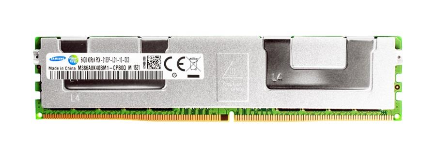 3D-1530R5501-64G 64GB Module DDR4 PC4-17000 CL=15 Registered ECC DDR4-2133 Load-Reduced DIMM Quad Rank, x4 1.2V 8192Meg  x 72 for Intel S2600TPR Serverboard n/a