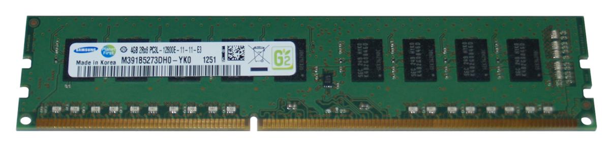 3D-15D303N724712-4G 4GB Module DDR3 PC3-12800 CL=11 ECC Unbuffered DDR3-1600 Dual Rank, x8 Low Voltage 1.35V 512Meg x 72 for Hewlett-Packard ProLiant BL460c Gen8 (G8) Xeon 8-Core 2.60GHz (742688-S01) n/a