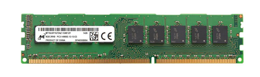 3D-14D384N727120-8G 8GB Module DDR3 PC3-14900 CL=13 ECC Unbuffered DDR3-1866 Dual Rank 1.5V 1024Meg x 72 for ASUS P9X79 WS Motherboard n/a
