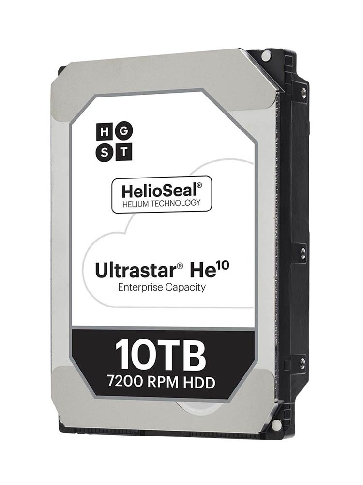 0F27606-20PK HGST Hitachi Ultrastar He10 10TB 7200RPM SATA 6Gbps 256MB Cache (SE / 512e) 3.5-inch Internal Hard Drive