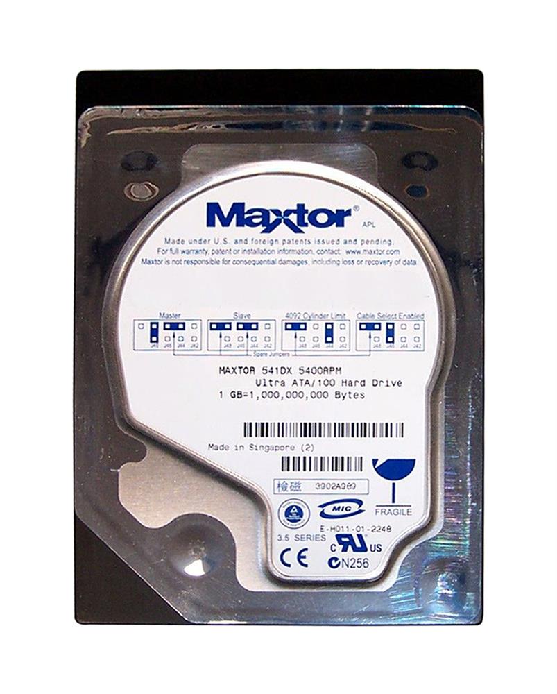 2B020H1 Maxtor Fireball 541DX 20.4GB 5400RPM ATA-100 2MB Cache 3.5-inch Internal Hard Drive