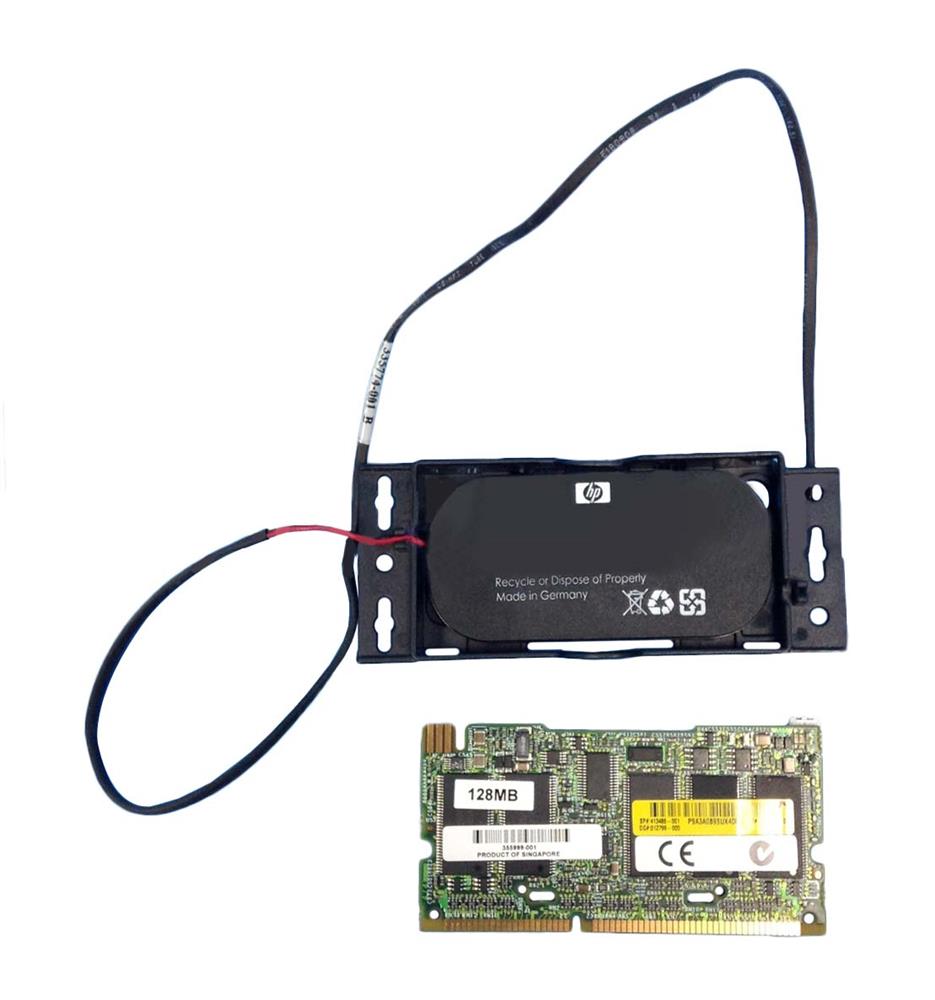 346914-B21 HP Smart Array 6I 128MB Battery Backed Write Cache (BBWC) Enabler Controller for ProLiant DL360 and DL380 G4 Server