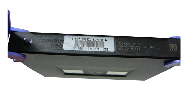 37L6371 IBM 550MHz 100MHz FSB 1MB Cache Intel Pentium III Xeon Processor Upgrade