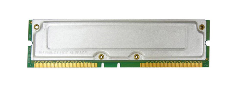 3806P Dell 128MB PC600 600MHz non-ECC Unbuffered 53ns 184-Pin RDRAM RIMM Memory Module