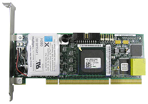 39R8793 IBM ServeRAID 6i+ PCI Ultra-320 SCSI RAID Controller with Battery
