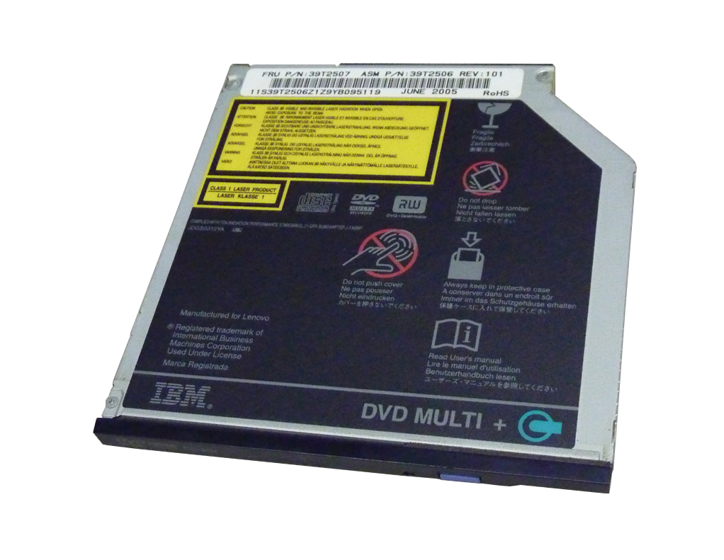 39T2507 IBM Lenovo ThinkPad Multi Burner Plus Ultrabay Slim Drive