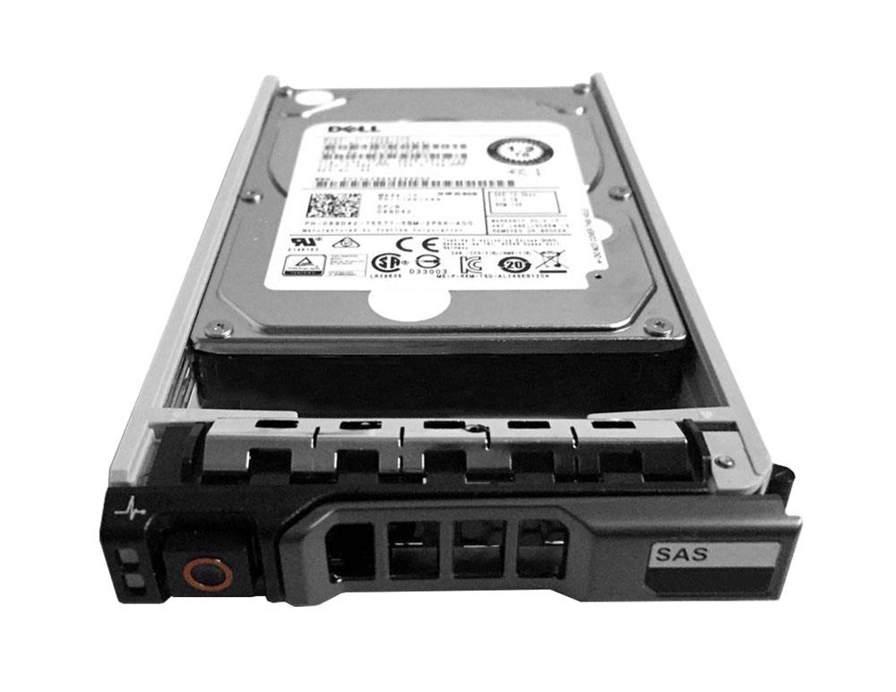 400-AIOM Dell 1.8TB 10000RPM SAS 12Gbps 2.5-inch Internal Hard Drive with Tray