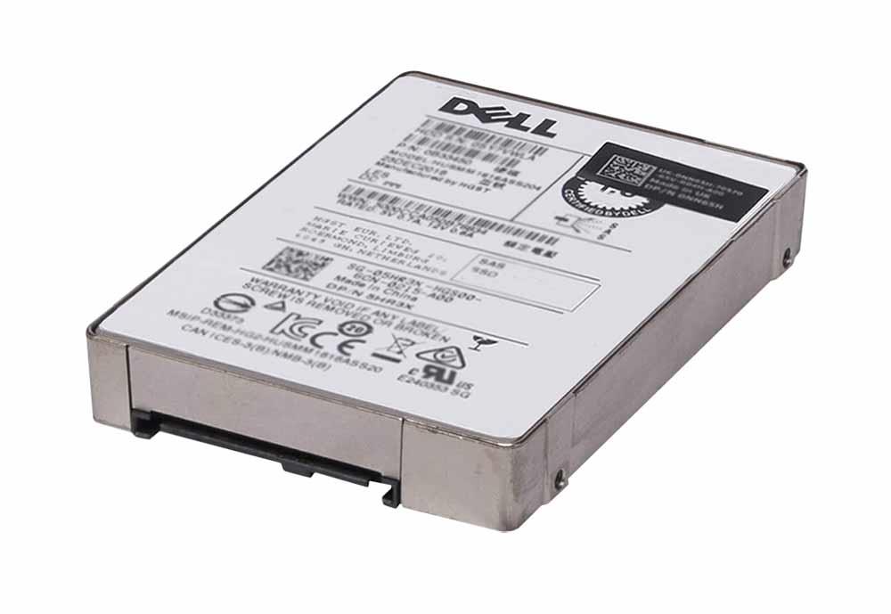 400-AMOM Dell 3.2TB MLC SAS 12Gbps Hot Swap Mixed Use 2.5-inch Internal Solid State Drive (SSD)
