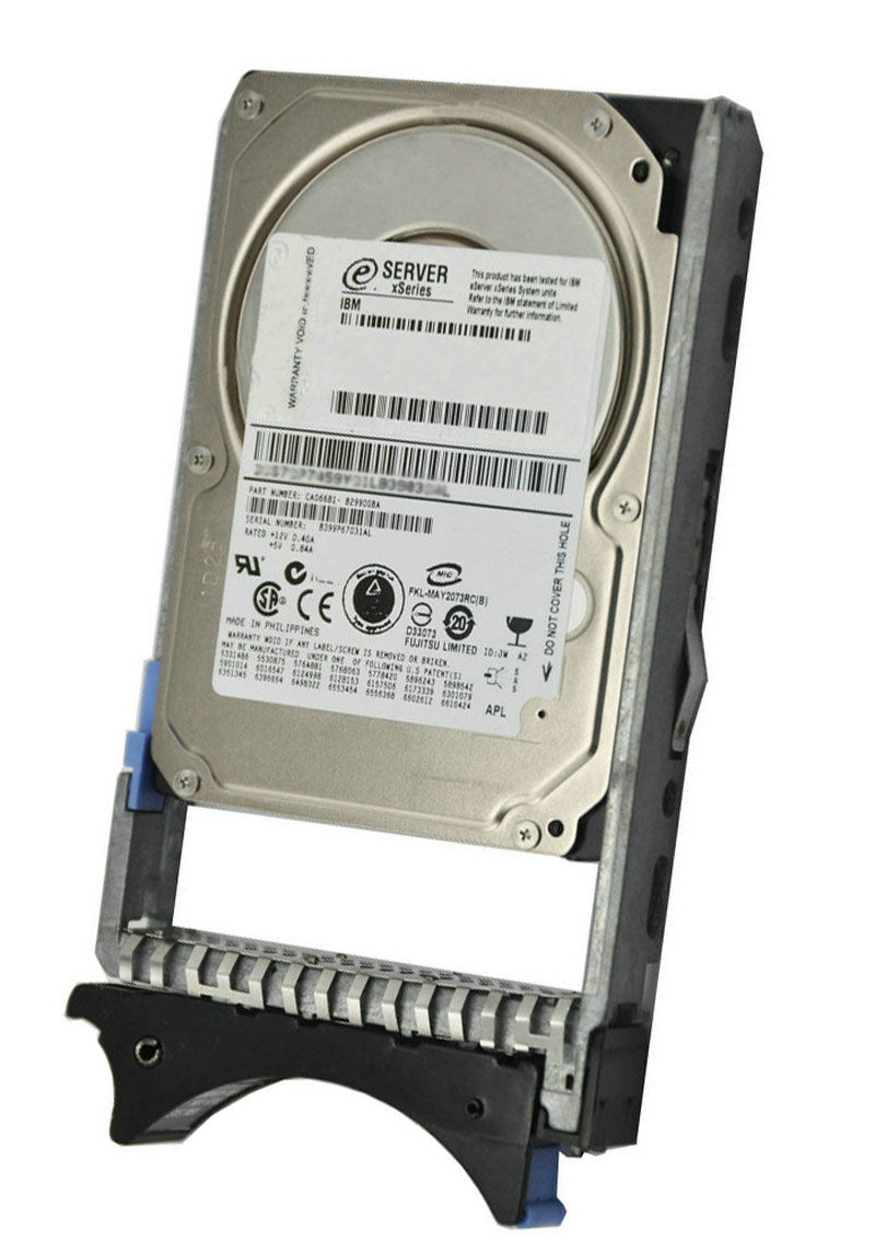 43W7540 IBM 146GB 10000RPM SAS 3Gbps Hot Swap 2.5-inch Internal Hard Drive for BladeCenter HS12