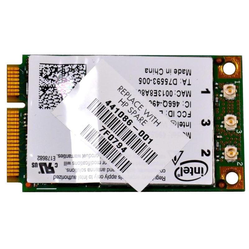 441086R-001 HP 4965AGN Mini PCI-Express 54G 802.11a/b/g/n High Speed Wireless LAN (WLAN) Network Interface Card