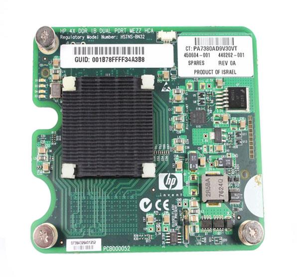 448262R-B21 HP 4x DDR InfiniBand Dual-Ports PCI Express 2.0 x8 Mezzanine Host Bus Network Adapter