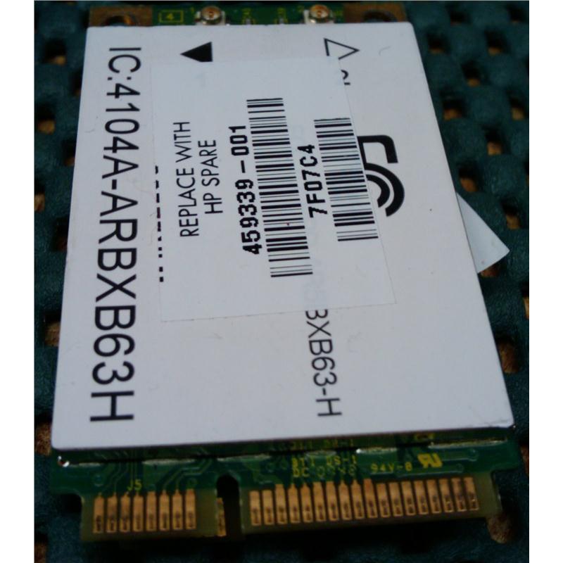 459339R-001 HP Mini PCI-Express 54G WiFi 802.11a/b/g/n Wireless LAN (WLAN) Network Interface Card