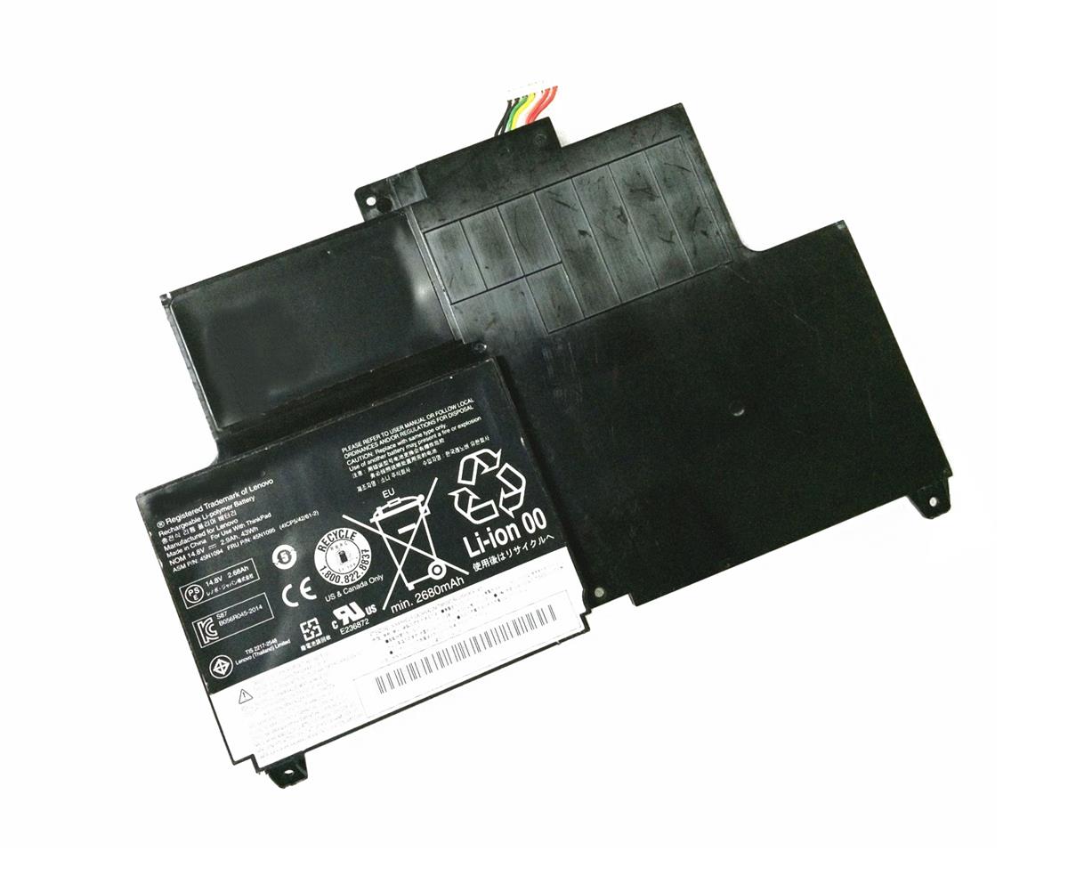 45N1095 IBM Lenovo 14.8V 2.68Ah Battery for ThinkPad S230U (Refurbished)