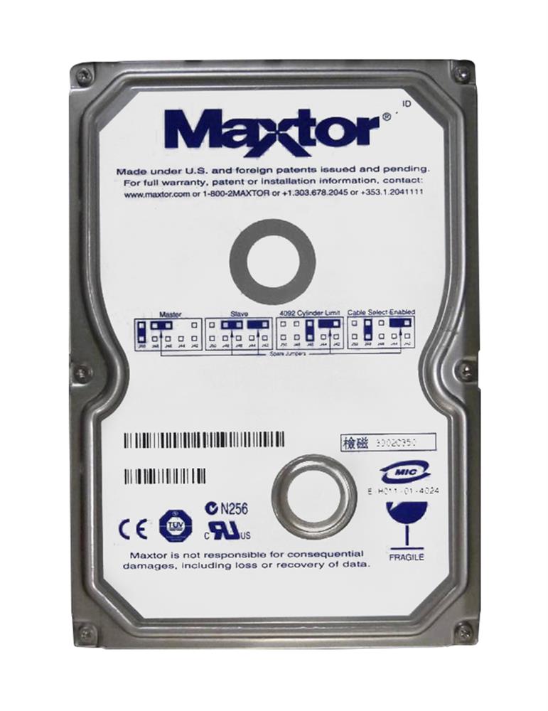4D080H4 Maxtor DiamondMax D540X 80GB 5400RPM ATA-100 2MB Cache 3.5-inch Internal Hard Drive
