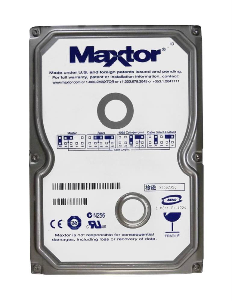 4G160J8 Maxtor DiamondMax D540X 160GB 5400RPM ATA-133 2MB Cache 3.5-inch Internal Hard Drive