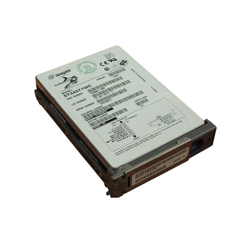 540-2938 Sun 4.3GB 7200RPM Ultra Wide SCSI 80-Pin 512KB Cache 3.5-inch Internal Hard Drive