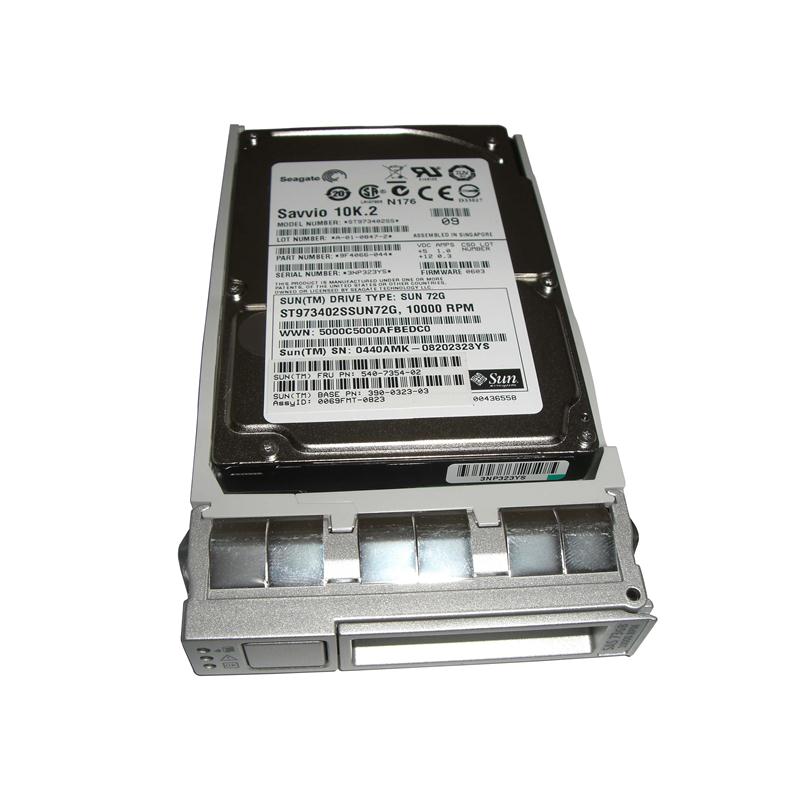 5407354 Sun 73GB 10000RPM SAS 3Gbps Hot Swap 16MB Cache 2.5-inch Internal Hard Drive with Bracket for SPARC Enterprise and Fire Servers V245 V445 X4150
