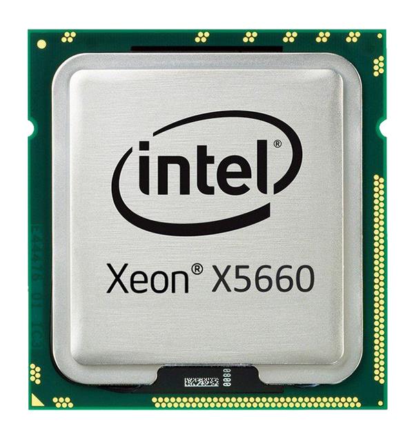 588064-B21 HP 2.80GHz 6.40GT/s QPI 12MB L3 Cache Intel Xeon X5660 6 Core Processor Upgrade for ProLiant DL360 G7 Server